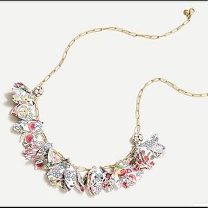 Floral fabric chain necklace in Liberty® print